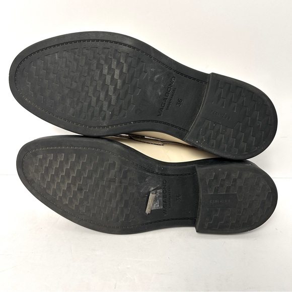 Vagabond Shoemakers Alex Loafer Shoe Poetcore Cream Beige Black Size EU 36 US 6 - Picture 12 of 15